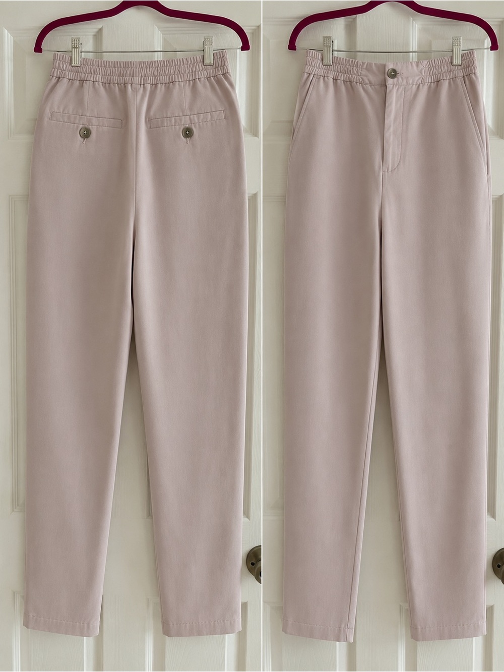 Ted Baker Blush Pink Pull-On Trousers